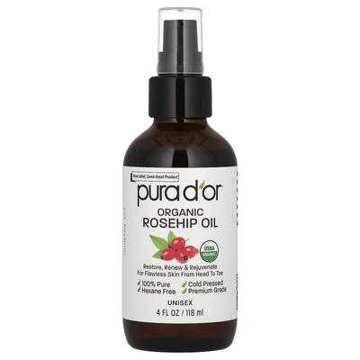 Olio di Rosa Mosqueta Biologico, 118 Ml (4 once fluide)