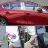 For Mazda 3 Axela     2024 2025 Stainless Steel Car Window Pillar Post Covers Trim Sticker External Accessories