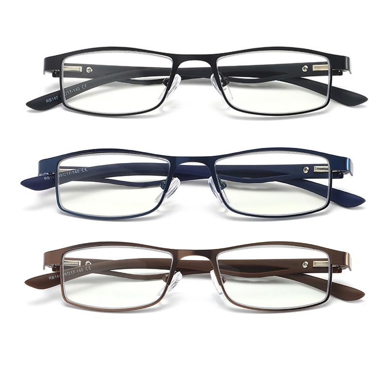 RBENN 4 Pack Anti Blue Light Reading Glasses Men Women Ultralight Small Size Computer Reader Eyeglasses +0.50 0.75 1.50 1.75 2.0