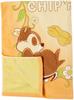 Marushin Towel Disney Chip and Dale Perfect for Girls and Naptime Product 2125020100 Children's Blanket, Characters, Cute, 100% Cotton, Boys, Blanket,