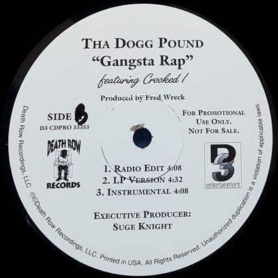 12inch Record THA DOGG POUND - Gangsta Rap / Just Doggin' D3CDPRO33353 Death Row Recor 2001 US Rap & Hip-Hop/R&B Used