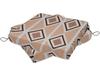 Vargottam Perfect Outdoor Indoor Square Corner Seat Cushions Water-Resistant Lounge Chair 18.5" X 16" Home Office Patio Furniture