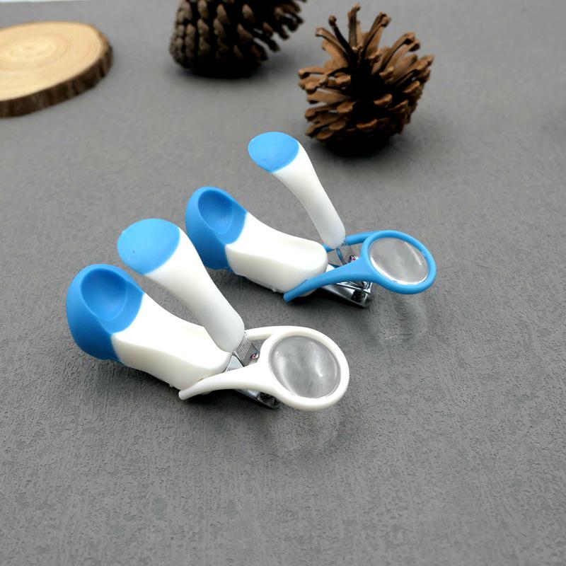 Precision Baby Nail Clippers Set with Magnifier – Safe and Clear for Newborns