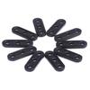 10 Camping Canopy Tarp Guy Line Bent Runners Tent Clips Lock Rope Tensioners