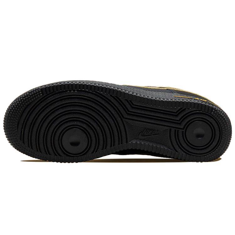 Nike Air Force 1 Low Legendary Women Sneakers Black Metallic-Gold DM8077-001