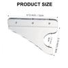Elegant Acrylic Light Sabers Stand Light Sabers Acrylic Display Rack Vertical Wall Mount Shelf for Swords Collection