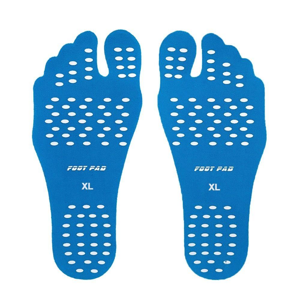 Non-slip Beach Shoes Silica Gel Foot Pads Elastic Beach Foot Patch Pads  Protection Foot