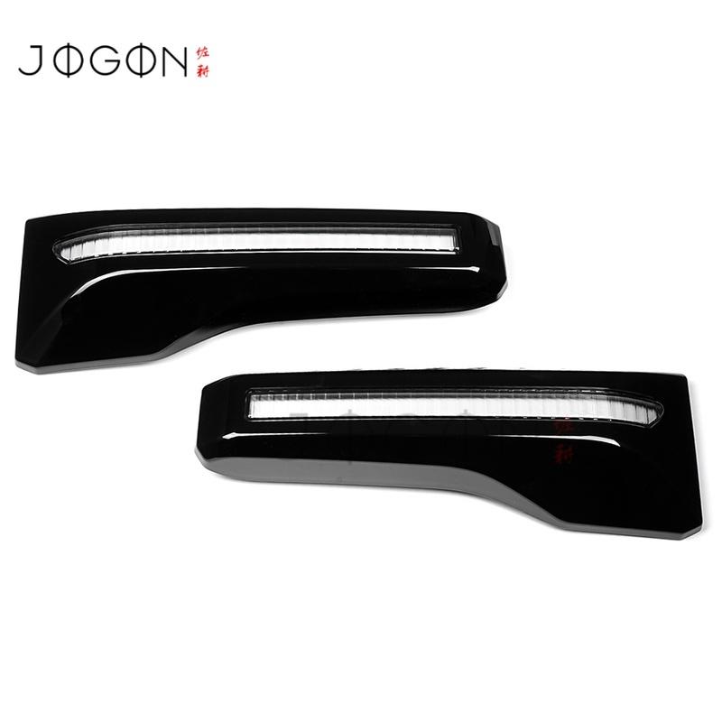 LED Daytime Running Light DRL Car Front Headlight Side Wing Fog Lamp Cover Trim For Toyota Land Cruiser 250 Prado LC250 2024+