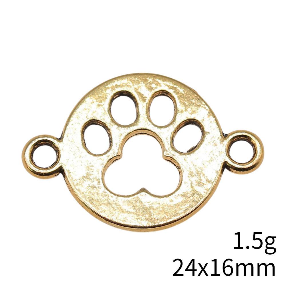 Back To School Charms Italian Bracelet Dog Paw Bear Paw Charms Pendant Clearance Sale Items Pendant Set
