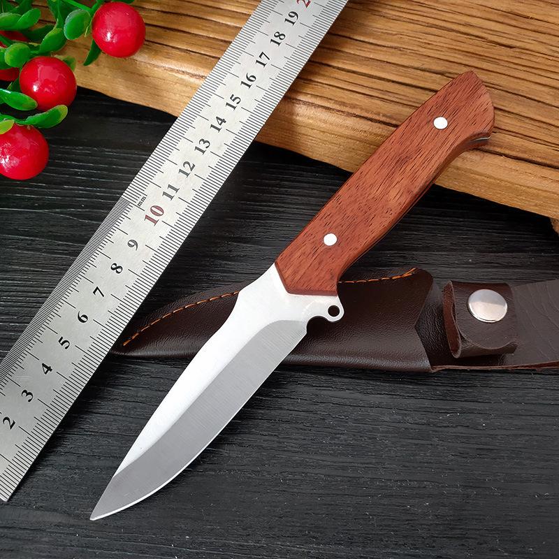 Cuchillo de deshuesado de acero inoxidable, utensilio de cocina, cuchillo de carnicero, cuchillo de mesa para Chef, pelador de frutas, cuchillo para barbacoa