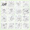 Compact Activity Book for Travel Children's Coloring Book with Cute Animal Theme Thick Paper Sketchbook Kids Preschool Painting Practice