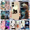 For Xiaomi Poco C65 Case Redmi 13C Luxury Painted Cover Clear Silicone Phone Case For Xiaomi Redmi 13C Poco C65 C 65 Soft Fundas