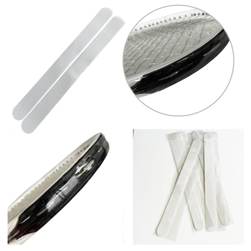 Transparents Tennis Rackets Head Tape Racquet Head Edge Guard Protections Tape Badmintons Rackets Head Protector Sticker