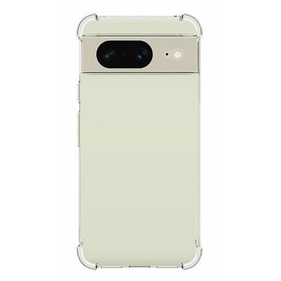 For Google Pixel 8 Anti-slip TPU Phone Case Four Corner Airbag Shockproof Transparent Phone Cover