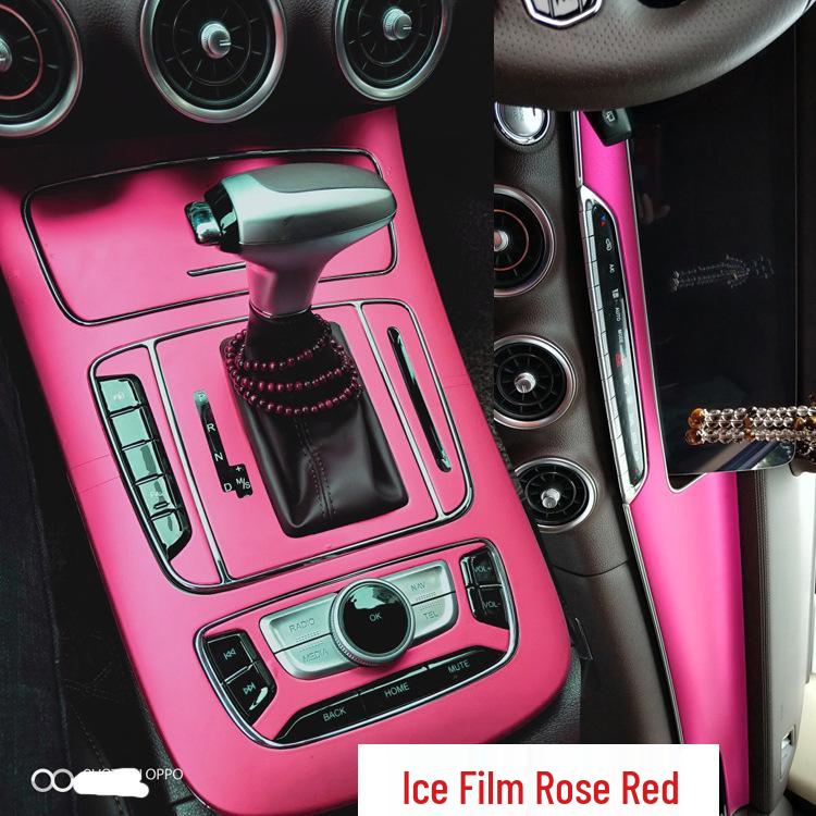 Cheetah Maitu CS10 Carbon Fiber Gear Shift Console Stickers for 19 Models