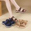 Summer Fashion Women Slip On Platform Wedges Comfortable Non-slip Slippers Women Casual Footwear Beach Sandals 35-41
