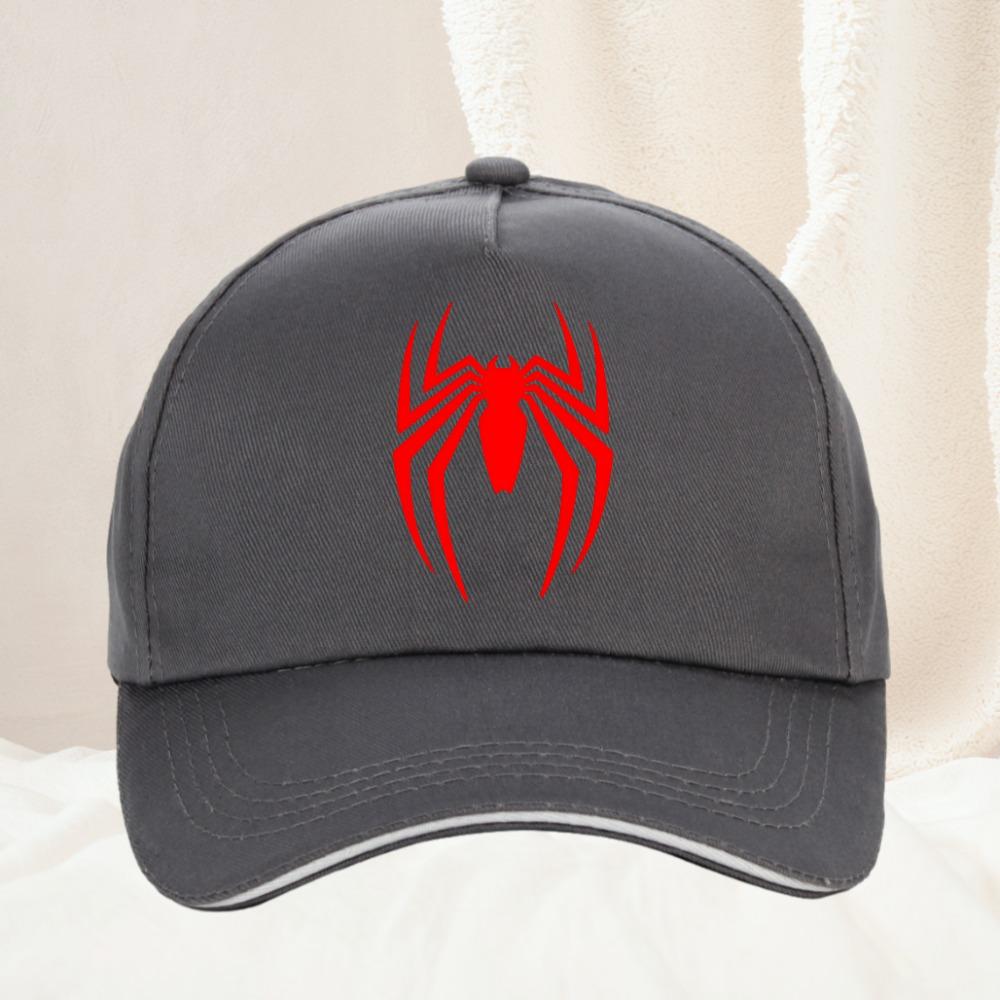 Red Spider Baseball Caps Hiphop Hats Spring and Summer Outdoor Adjustable Casual Hats Boy Girl Trave