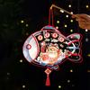 Transparent 2025 Snake Year Portable Lantern Traditional Spring Festival Supplies  Lantern Festival