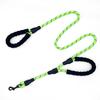 Double Handle Large Dog Leash,reflective Dog Leash with Foam Handle,comfortable & Easy To Control for Dog Training and Walking