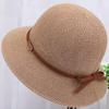 Hat Women's summer sunshade basin hat Thin cool hat Sunscreen breathable bucket hat