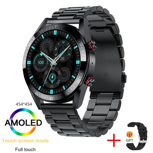 Screen Smart Watch Always Display The Time Bluetooth Call Local Music Smartwatch For Mens Android TWS Earphones