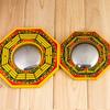 Ancient Bagua Feng Shui Mirror Stainless Steel Mirror Face Bagua Wooden Mirror  Fengshui Town House