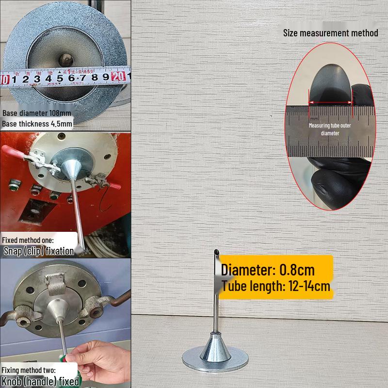 Cotton Filling Machine Accessories: Filling Tube, Small Down Nozzle, Horn, Switch, Air Nozzle, Filling Head.