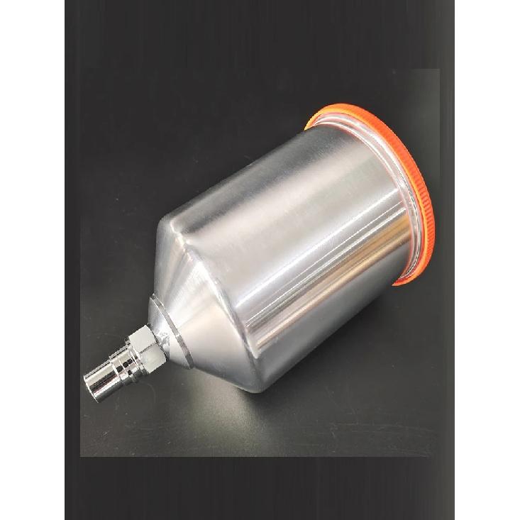 Spray Gun Pot Sealed Tank Aluminum Alloy 600ml Applicable to SATA Spray Gun General Upper Cup Car Paint Pot