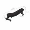kwmobile Violin Shoulder Rest for 1/4 and 1/8 Violins - Adjustable Soft Rubber Feet - Violin Shoulder Protection