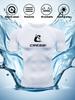 Herren Kompressionsshirt Schnelltrocknend Marineblau Fitnessstudio T-Shirt "Cressi" Aufdruck Workout Sportbekleidung