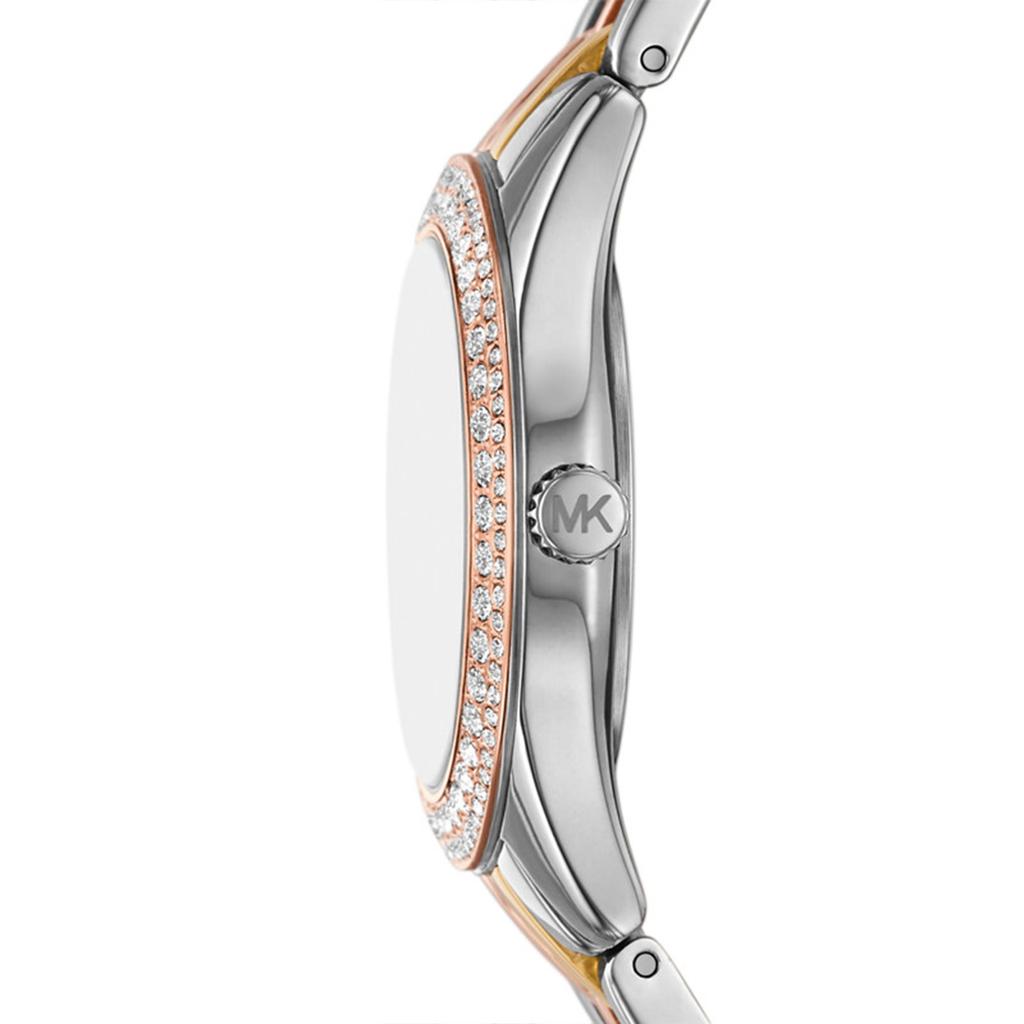 Michael Kors Quartz Movement 33Mm White Dial Classic Color Block Watch Women watches MK4846