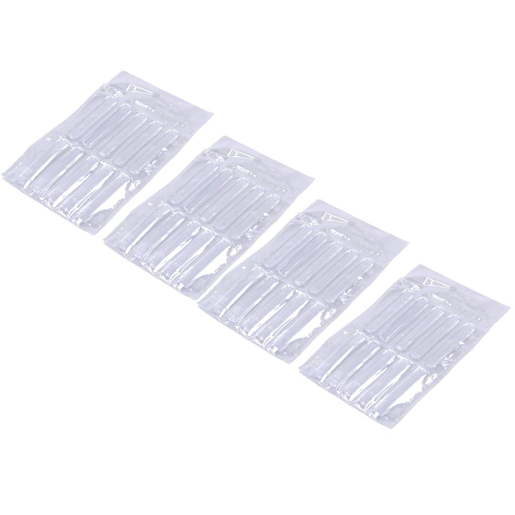 40Pcs Cabinet Door Bumper Adhesive Waterproof Transparent PU Stopper Wall Protector Guard