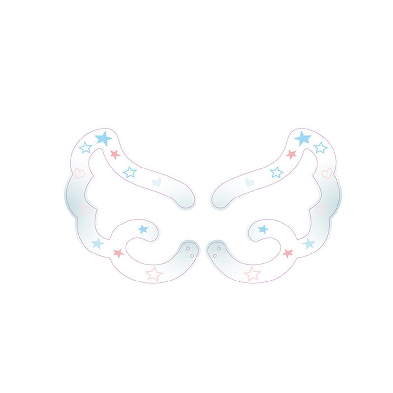 Cartoon Cute Musical Notes Carabiner Acrylic Keychain Pendant Creative Backpack Hanging Decoration Accessories Holiday Gifts