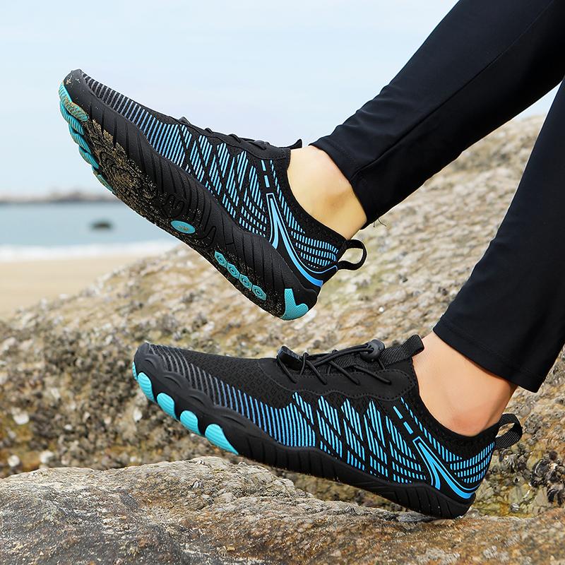 Foldable Breathable Aqua Shoes Unisex Quick Dry Barefoot Water Sneakers for Seaside Snorkeling Surfing Beach Wading Walking