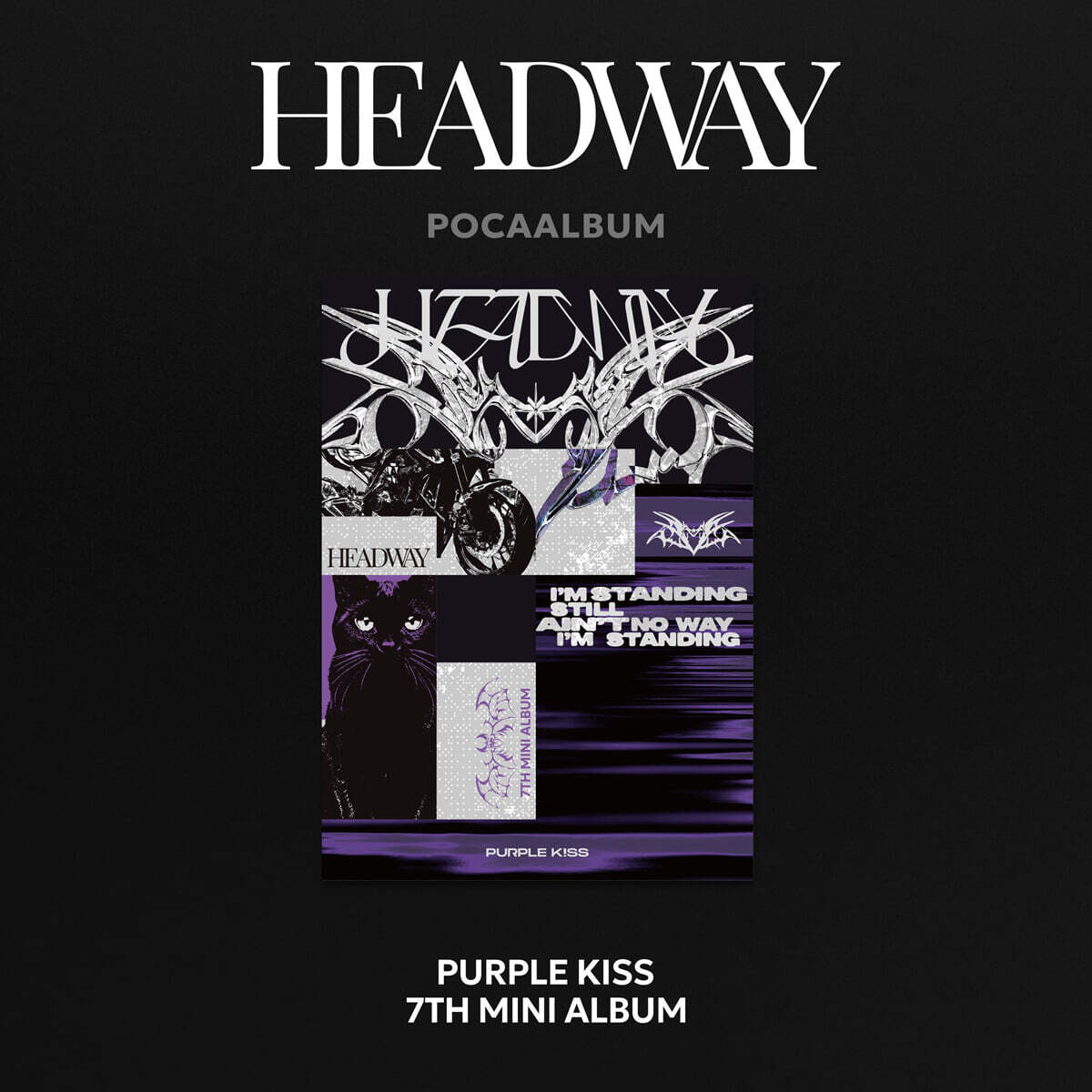 

PURPLE KISS - 7th Mini Album: HEADWAY [POCAALBUM]