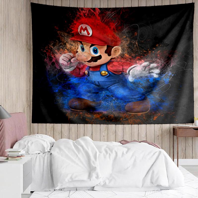 1PC Super Bros. Adventure K-pop music group Tapestry Accessories for Bedroom,Livingroom, dormitory Room Wall Decor Fan Birthday Gifts