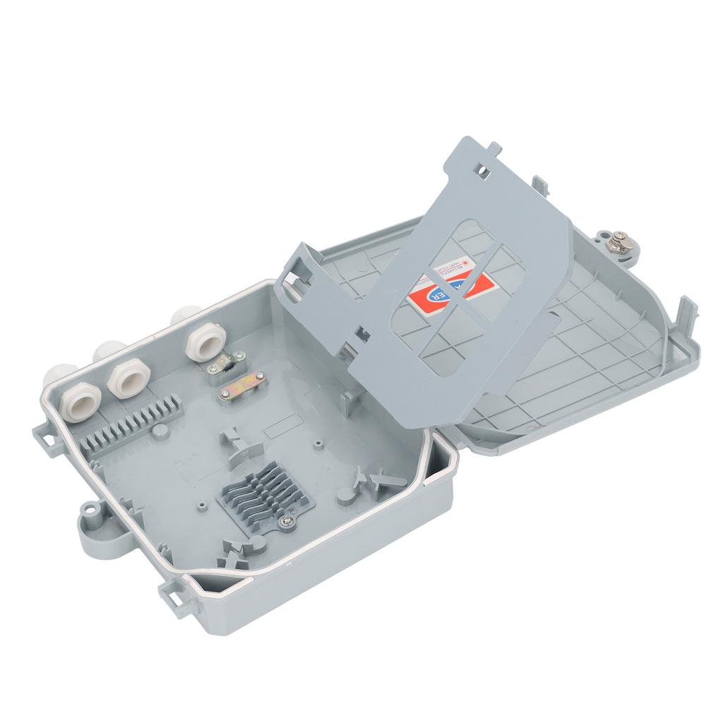 Optical Fiber Distribution Box 8 Core Waterproof Fiber Optic Splitter Box for Indoor Outdoor
