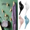 Wall Hooks for Bedroom Bird Hook, Mounted Space Saving Shape Organizer Bathroom Towel Holders Resin Decorative Hanger Coats Hats And Towels
