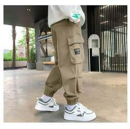 

Повседневные брюки из чистого хлопка для мальчиков - Новая коллекция осень-зима 2023 года с бархатом - Для детей и подростков 170 cm