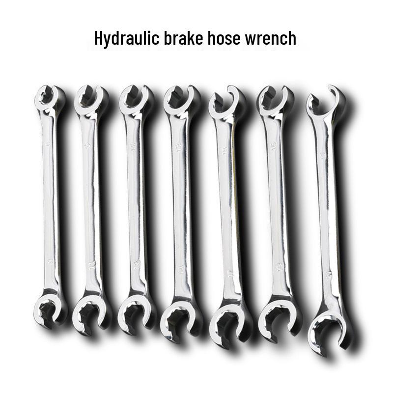 Double-Ended Hydraulic Brake Hose Wrench for Disassembly