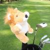 Golf Driver Headcover Furry Animal Cute Soft Club Cover