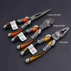 8   Wire Plier Professional Electrician Plier  -  Steel Wire Cutter Stripping Crimping Tool