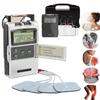 TENS/EMS Pain Relief Muscle Stimulator Machine Portable Dual Channels Electronic Physiotherapy Device Household Meridian Massager