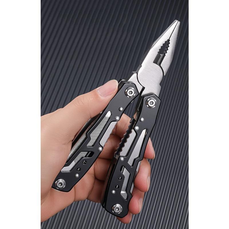 Taschen Mini-Zange Messer Schraubendreher Klappbar Kleines Multitool Öffner Nagelfeile Präzisionszange Handwerkzeuge Outdoor Notfallwerkzeug