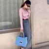Shopping Bag Niche Design Big Eyes Picnic Bag Handbag Women Lunch Bag Food Storage Bag