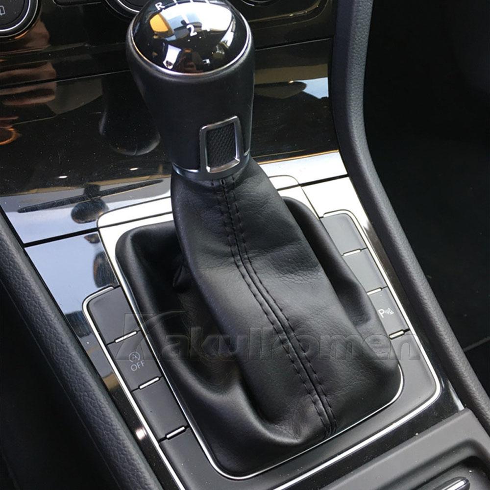 Per VW Golf Manuale 7 7.5 Golf R Sinistra Guida Pomello Del Cambio Leva Staffa Telaio Cerchio Pomello Del Cambio