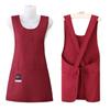 New Vest Style Cooking Apron Breathable Stain-Resistant Coffee Uniform Waterproof Multipurpose No Sleeved Apron for Home Kitchen