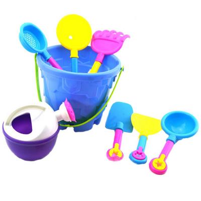 1 Set Kinder Strand Sand Spielzeug Set Strand Eimer Gießkanne Schaufel Rechen Form Strand Spielzeug Kit Sommer Wasser Strand Sand Spielzeug Set
