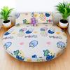 1PC Waterproof Round Cartoon Printed Bed Fitted Sheet with Elastic Single/Queen/King Mattress Cover (without Pillowcase)