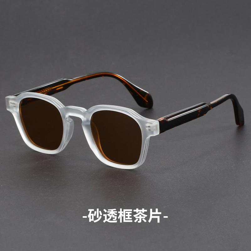 

Retro Sun Glasses for Women Thick TR90 Frame Square Sunglasses Men UV400 Trending Luxury Brand Sun Shades For Drive